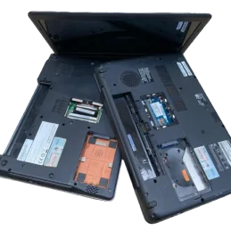 Laptop incompleta sin batería